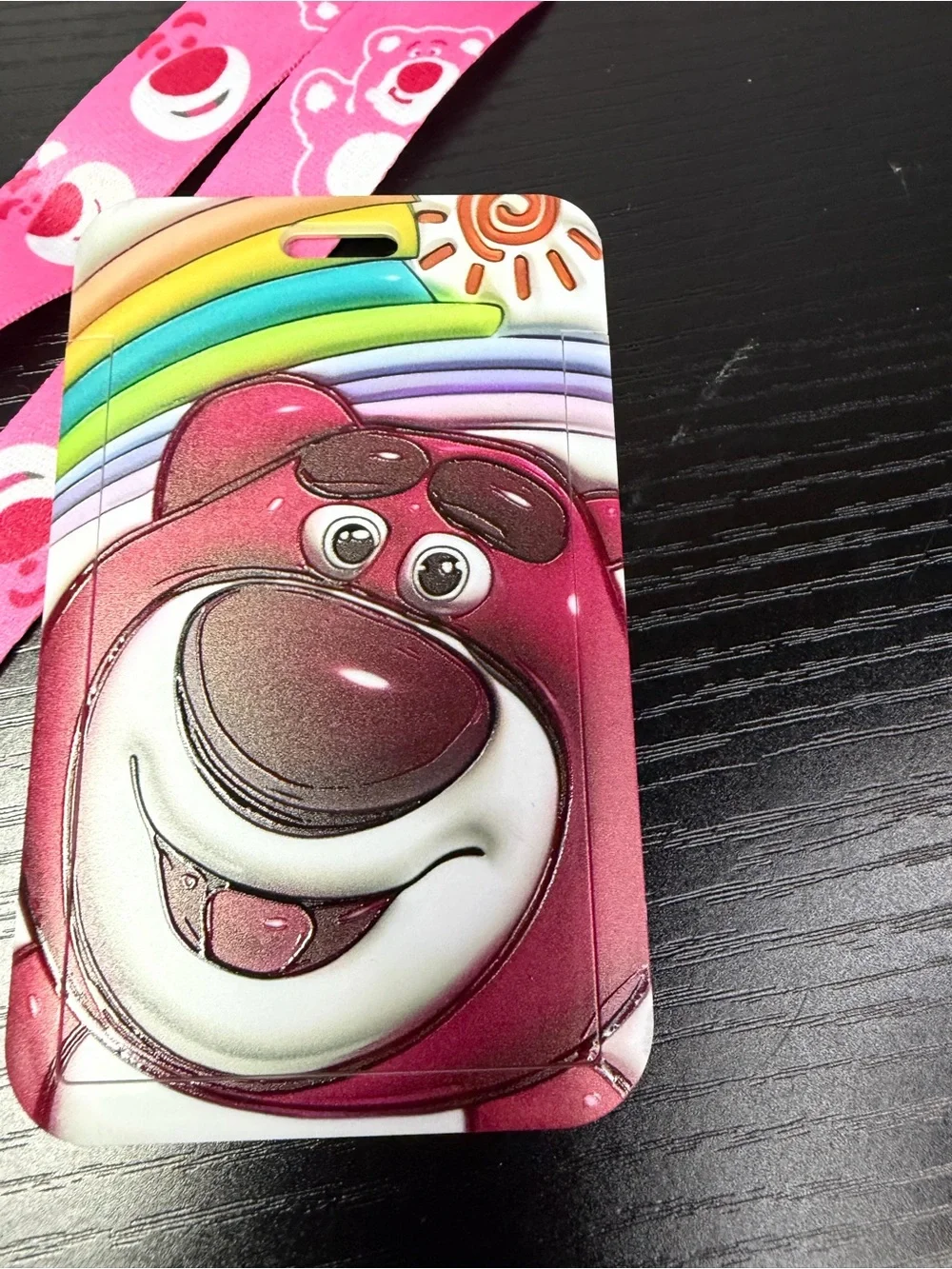 Lotso Character Lanyard with Card Holder